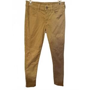 American Eagle Low Rise Jegging Khakis 4